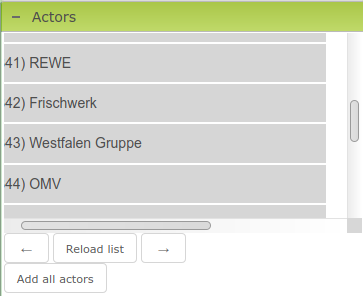 Import actors